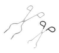 UTHCLO Lot de 2 Pinces Métalliques Robustes pour Bâtonnets de Moxibustion, Petites Pinces de Maintien Isolantes la Chaleur, Outil Polyvalent pour Séances de Moxibustion à