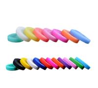 UTHCLO Lot de 20 Set de Set de Bracelets Veilleuse en Gel de Silice Confortables et Résistants pour Exercice Sportif Protection du Poignet en Silicone
