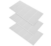 UTHCLO Lot de 3 Feuilles de Mousse Adhésive Double Face EVA Blanche 5Mm X 5Mm X 1Mm Supports Adhésifs Doubles pour DIY Scrapbooking Cartes et Décoration Ruban Mousse Autocollant