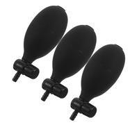 UTHCLO Lot de 3 Poires de Gonflage en Pvc avec Valve D'air pour Pompe à Air Manuelle, Pièces de Rechange Compatibles Tensiomètre, Gonflage Portable, Usage Cabinet et Domicile