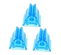 UTHCLO Lot de 3 Presse-Dentifrices Manuels en Plastique Bleu Extrudeur Compact pour Tube de Dentifrice Outil de Pressage Pratique pour Salle de Bain et Cosmétique Accessoire pour