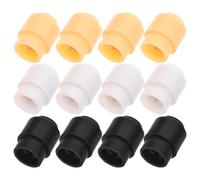 UTHCLO Lot de 30 Capuchons de Commutateur pour Guitare Électrique Embouts Ronds en Croix en Plastique Trou Central 1 CM Boutons de Contrôle de Tonalité et Volume Accessoires de