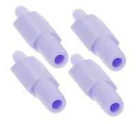 UTHCLO Lot De 4 Accessoires D'Allaitement Tuyau Connecteur De Tube De Tire-Lait Électrique Raccords De Tuyau Pièces De Pompe Connecteurs De Tubes En Plastique Connecteur De