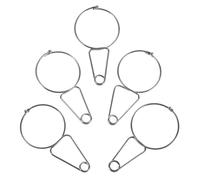 UTHCLO Lot de 5 Pinces D’Acupression Auriculaires sans Aimant pour Réflexologie Auriculaire Outil de Pression pour Soulager Maux de Tête et Stress Pince de Relaxation pour Massage des