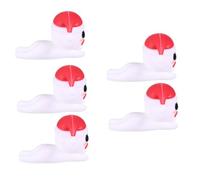 UTHCLO Lot de 5 Protège-Câbles Anti-Rupture en Gel de Silice Motif Bonhomme de Neige Couverture Créative pour Câble de Charge Protection Solide et Décorative pour Ligne de Données