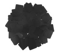 UTHCLO Lot de 80 Carrés Anti-ternissement en Papier Noir pour Accessoires Métalliques et Argenterie, Protection Rapprochée sans Allergie Rangement et Emballage Longue Durée