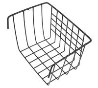 UTHCLO Mangeoire à Foin Suspendue pour Lapins et Cochons d'Inde Cadre en Métal Noir, Design Gain de Place, Panier à Accrocher la Cage Intérieure ou Extérieure