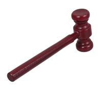 UTHCLO Marteau de Juge Bois Naturel Éducatif pour Garçon Fille Accessoire de Jeu de Rôle Bois Résistant et Sûr Apprentissage Justice et Jeu Maison École