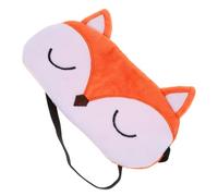 UTHCLO Masque de Sommeil Renard Mignon Doux Bande Élastique Confortable Cache-yeux Occultant pour Adultes Adapté Au Voyage Bureau et Sieste