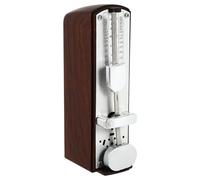 UTHCLO Métronome Mécanique en Bois Rouge pour Guitare et Piano, Accessoire Pratique pour Débutants, Réglage Précis du Rythme, Instrument de Musique pour Entraînement et Répétition