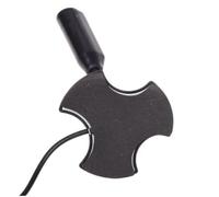 UTHCLO Microphone USB pour Ordinateur Noir, Plug and Play sans Pilote, Compatible Conférence et Chat en Ligne, Microphone Longue Portée en Plastique pour Usage Domestique et Création