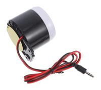 UTHCLO Mini Alarme Filaire avec Sirène Puissante et Continue, Système D’Alarme Maison Compact, Alarme D’Avertissement Filaire, Sirène Stroboscopique pour Sécurité Intérieure