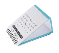 UTHCLO Mini Desk Calendar With Zodiac Horse Theme Compact Standing Planner With Chinese Lunar Dates And Memo Sections For Office Lake
