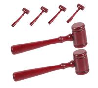 UTHCLO Mini Marteau De Juge en pour Enfants Accessoire De Jeu De Rôle Halloween Théâtre De Cour Fête Déguisée pour Juges Avocats Et Étudiants en Droit