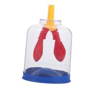 UTHCLO Modèle Pulmonaire Éducatif Petit pour Expérience Scientifique Simulation de Respiration Humaine avec Diaphragme Outil Pédagogique pour Laboratoire Scolaire