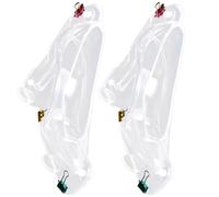 UTHCLO Moule à Chocolat Créatif en Plastique Transparent Grosse Taille 2 Pièces Forme Chaussure à Talon Haut, Moule à Pâtisserie Soi-même pour Bonbons et Desserts Maison