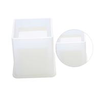 UTHCLO Moule Silicone Carré pour Pot à Crayons DIY Fondant et Époxy Chaleur Antiadhésif Facile à Nettoyer pour Pâtisserie et Artisanat