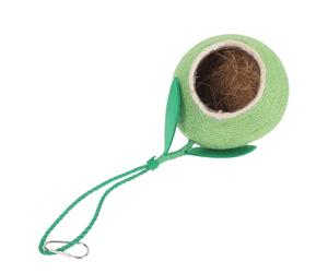 UTHCLO Nichoir Oiseau Coque Naturelle Nid Douillet et Suspendu pour Perruches et Perroquets Oiseaux Abri Durable avec Design et Installation Facile