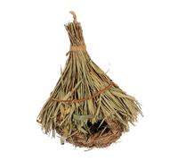 UTHCLO nid d'oiseau en Paille Maison volet Oiseau tissé de Jardin Accessoires Oiseaux Mousse Pendaison nid Suspendu de Tissage d'herbe Salon des Oiseaux