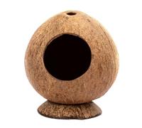 UTHCLO Nid Douillet pour Hamster en Tissu Chaud Marron Petite Maison D’Intérieur Confortable pour Petits Animaux Accessoire Hiver Essentiel pour Hamsters et Cochons D’Inde