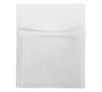 UTHCLO Organiseur Mural Magnétique Blanc Multifonction, Pochette de Rangement pour Documents et Stylos, Bac Magnétique pour Réfrigérateur et Tableau Blanc, Accessoire Bureau Pratique