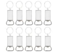 UTHCLO Ouvre-bouteilles Forme Unique Porte-clés Lot de 10 en Alliage de Zinc, Multifonctionnels et Faciles à Utiliser pour Bar Cuisine