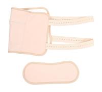 UTHCLO Pack Castor Oil Réutilisable pour Cou et Compresses Chauffantes Naturelles Soulagement Doux pour Nuque et Lombaires Accessoire Portable pour Relaxation