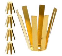 UTHCLO Pack de 5 Cales en Laiton pour Manches de Golf D'octopus, Outil D'extension d'arbre pour Centrer et Ajuster l'angle, Accessoires Golf pour Amateurs