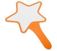 UTHCLO Pagaie de Vote Réutilisable Effaçable Orange pour Juges Tableau Portable Multifonction pour Notation et Évaluation