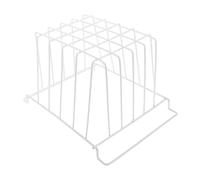 UTHCLO Panier De Congélation Métal pour Rangement De Réfrigérateur Grand Bac De Stockage À Fil pour Congélateur Et Tiroir Organisateur Pratique À Design Élégant