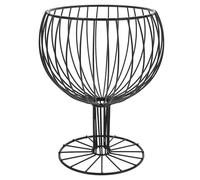 UTHCLO Panier de Rangement en Fer Noir pour Capsules de Café Porte-Dosettes Multifonction Corbeille à Fruits Cuisine Organisateur de Comptoir Pratique et Élégant