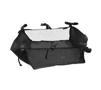 UTHCLO Panier Inférieur De Poussette En Tissu Oxford Noir Pour Bébé Grand Format Organisateur De Rangement Polyvalent Sous Poussette Accessoire Pratique Pour Sorties Et Courses Panier