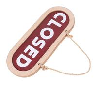 UTHCLO Panneau de Porte Double Face en Bois « Ouvert/fermé » Lanière Suspendue, Panneau Commercial Vintage pour Magasin, Café, Restaurant, Bar - Enseigne D’ouverture Fermée Pratique