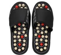 UTHCLO Pantoufles de Massage par Acupression pour Pieds Confortables en Pu et Eva, Sandales de Réflexologie Unisexes pour Relaxation Musculaire