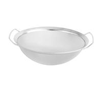 UTHCLO Passoire Inox Fine Double Poignée Tamis à Riz et Légumes pour Cuisine Maison Panier Drainant Résistant et Pratique