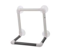 UTHCLO Perchoir pour Perroquets avec Ventouses Renforcées Support Mural Multifonction pour Oiseaux Station de Bain et Sécurisée pour Perruches et Conures
