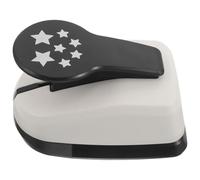 UTHCLO Perforatrice Étoile Manuelle Compacte pour Papier Artisanal, Poinçonneuse à Tampon Forme Étoile, Mini Outil de Gaufrage Précis pour Scrapbooking et Loisirs Créatifs à Domicile