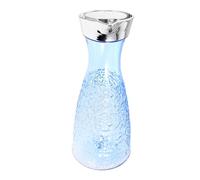 UTHCLO Pichet à Eau En Plastique 1l Poignée Ergonomique Et Couvercle Anti-débordement Motif Diamant Pour Thé, Jus Et Eau Fraîche Usage Quotidien Et Festif