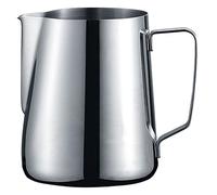 UTHCLO Pichet Mousse Lait Inox sans Graduation Tasse à Lait Ergonomique pour Cappuccino et Latte Art Pichet Mousseur Robuste et Pratique pour et Amateurs