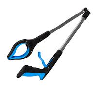 UTHCLO Pince Pliable à Déchets Outil de Ramassage Ergonomique 80 CM Ramasseur de Déchets Robuste pour Seniors Nettoyage Extérieur Outil Pratique de Préhension Accessoire de Jardin