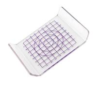 UTHCLO Planche à Presser Argile Transparente U-forme Plastique Outil Ergonomique avec Échelle pour Pâte à Modeler DIY Portable et Anti-rayures Accessoire Artisanat pour Modelage Polymère