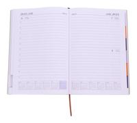 UTHCLO Planificateur Quotidien Portable pour Travail et Carnet de Notes Élégant et avec Pages Lisses Agenda Hebdomadaire Compact pour Organisation et Prise de Notes