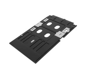 UTHCLO Plateau à Cartes PVC 86x54 Mm pour Imprimante D’identités, Bac Multi-Usage Pratique Compatible R330 L805, Accessoire Bureau pour Impression Cartes D’élève et Visite