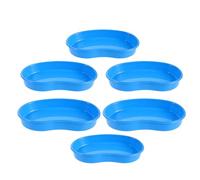 UTHCLO Plateaux à Pilules pour Chariot en ABS Lot de 6 Pièces Organiseur Compact et Robuste pour Tri Comptage Précis et Distribution de Médicaments en Centre Hôpital et Usage