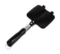 UTHCLO Poêle à Sandwich Double Face Alliage Aluminium Antiadhésive Moule Maison Chauffage Rapide pour Sandwiches Gaufres et Steaks Poignée Ergonomique Suspension Ustensile de Cuisine