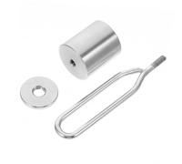 UTHCLO Poids De Gril Inoxydable Pour Équilibrage De Brochettes Accessoire De Rôtisserie Pour Cuisson Uniforme Plein Air Outil De Stabilisation Bbq