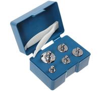 UTHCLO Poids D'étalonnage en Acier Plaqué Chrome 100g M2 pour Balance Numérique et Électronique, Jeu de Poids de Précision avec Pince, Kit Calibrage Laboratoire et Usage Industriel