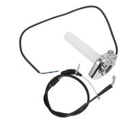 UTHCLO Poignée Accélérateur Fer avec Grip Confortable et Lumière LED Bleue Grip Assistance pour Guidon Installation Facile pour Conduite Précise et Agréable