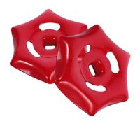 UTHCLO Poignée de Roue de Rechange en Fonte Trou Carré 6Mm X 6Mm Lot de 2 Poignées de Robinet d'Eau pour Vannes à Guillotine et Vannes d'Arrêt Extérieure Industrielle Robuste et