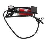 UTHCLO Pompe à Pied pour Pneus de Voiture Haute Pression 1 Pièce Pédale Antidérapante Compatible Voitures Motos et Vélos Gonfleur Multifonction Baromètre Intégré pour Contrôle